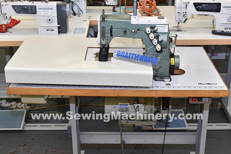 Kansai twin needle sewing machine chaninstitch