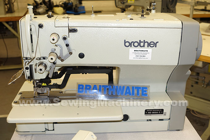 Photo of HE-800A-2 button hole sewing machine
