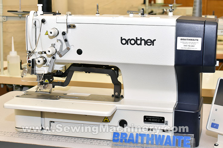 Brother HE800C button hole