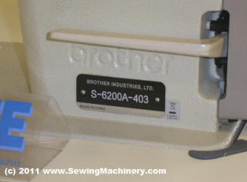 S-6200A sewing machine from brother