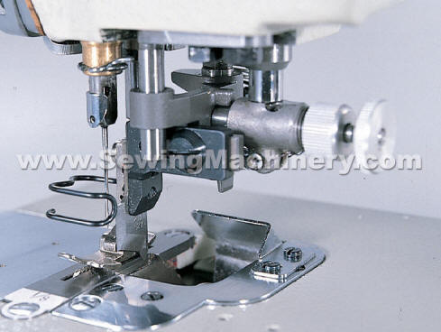 vertical edge trimming knife sewing machine