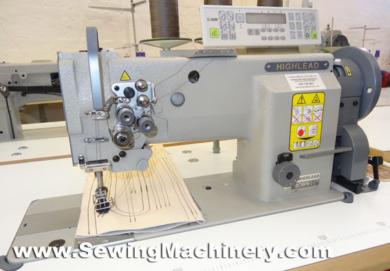 Highlead GC20618-2D twin needle sewing machine