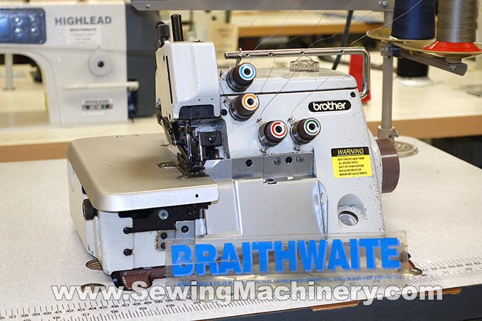 Brother overlock sewing machine B551
