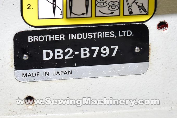Brother B797 made in Japan