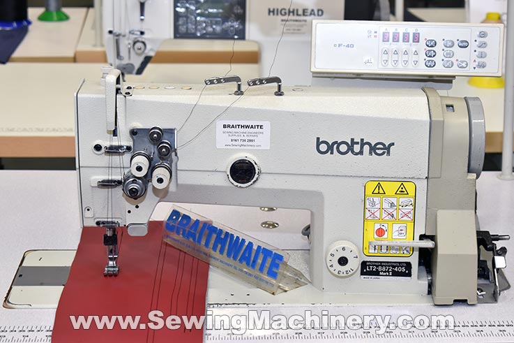 Brother B872 twin needle sewing machine large hook