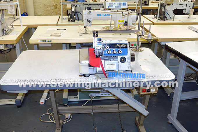 Brother 4 thread overlock sewing machine