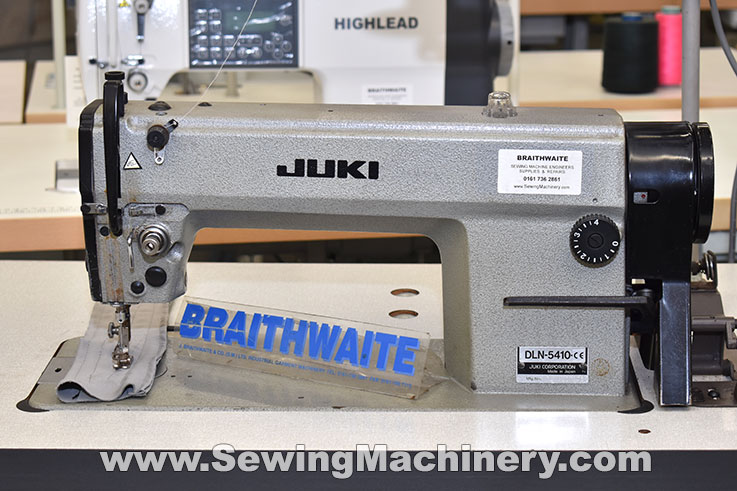 Juki DLN-5410 Japanese needle feed sewing machine