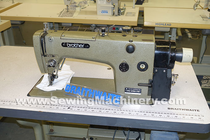 Brother B793 top feed sewing machine with unit stand