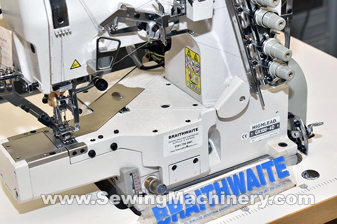 Highlead GK600-4D auto seam cover cylinder arm