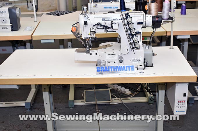 Highlead GK600-4D auto seam cover cylinder arm